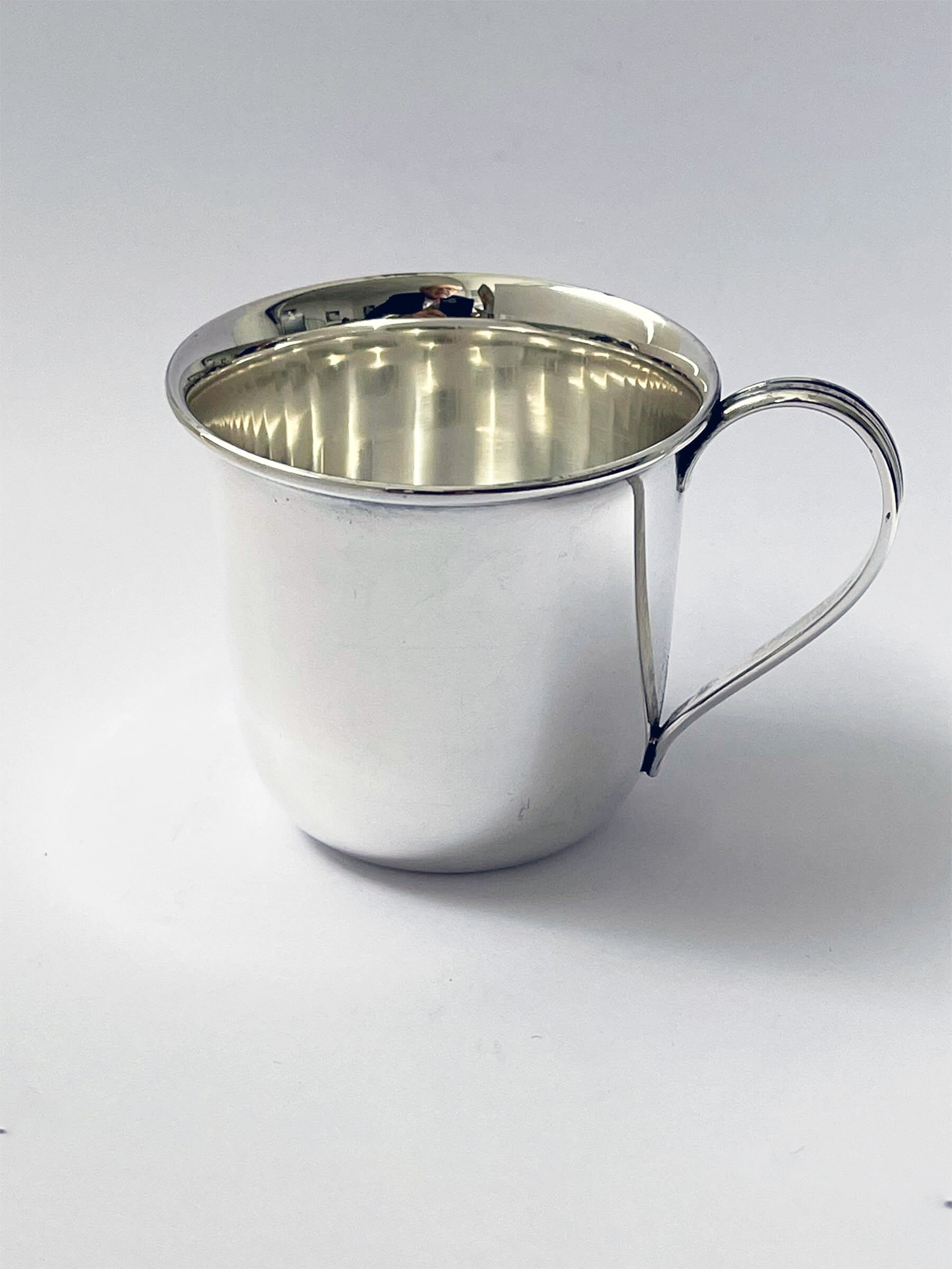 Dåbskrus i sølv"Akaleje"