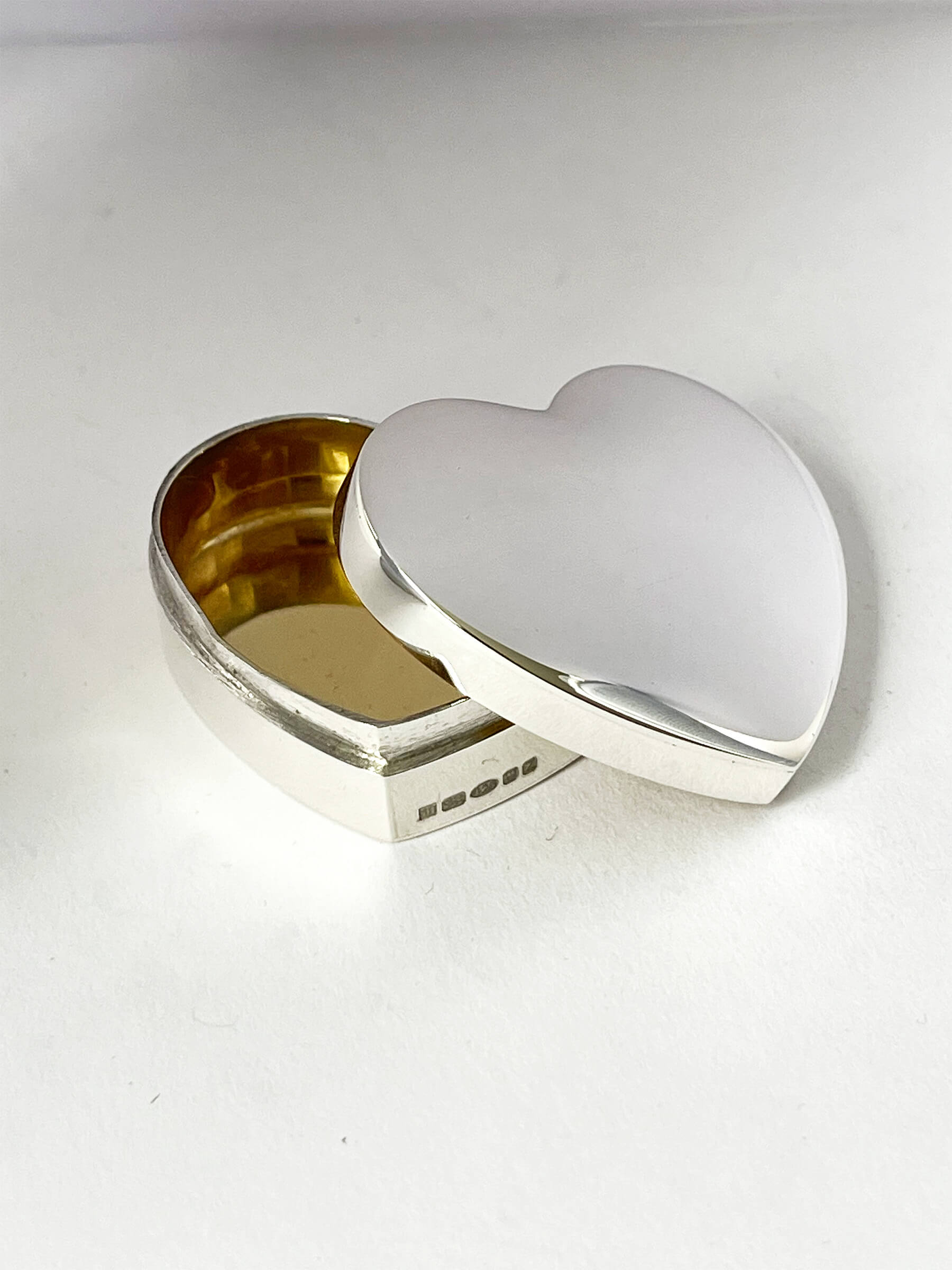 Lille æske i sølv "Caroline"