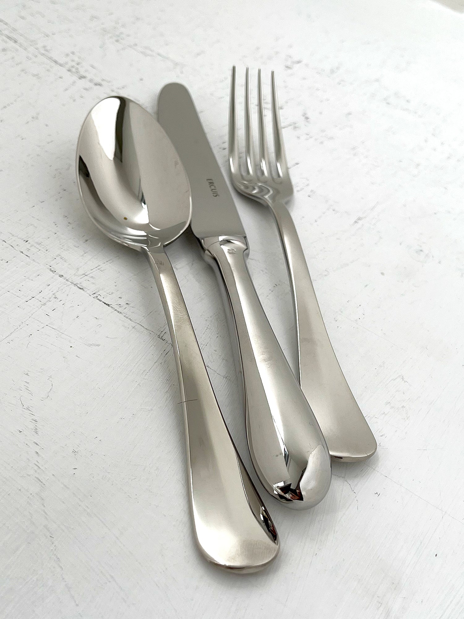 Ske, kniv og gaffel "Bali"  rustfritstål