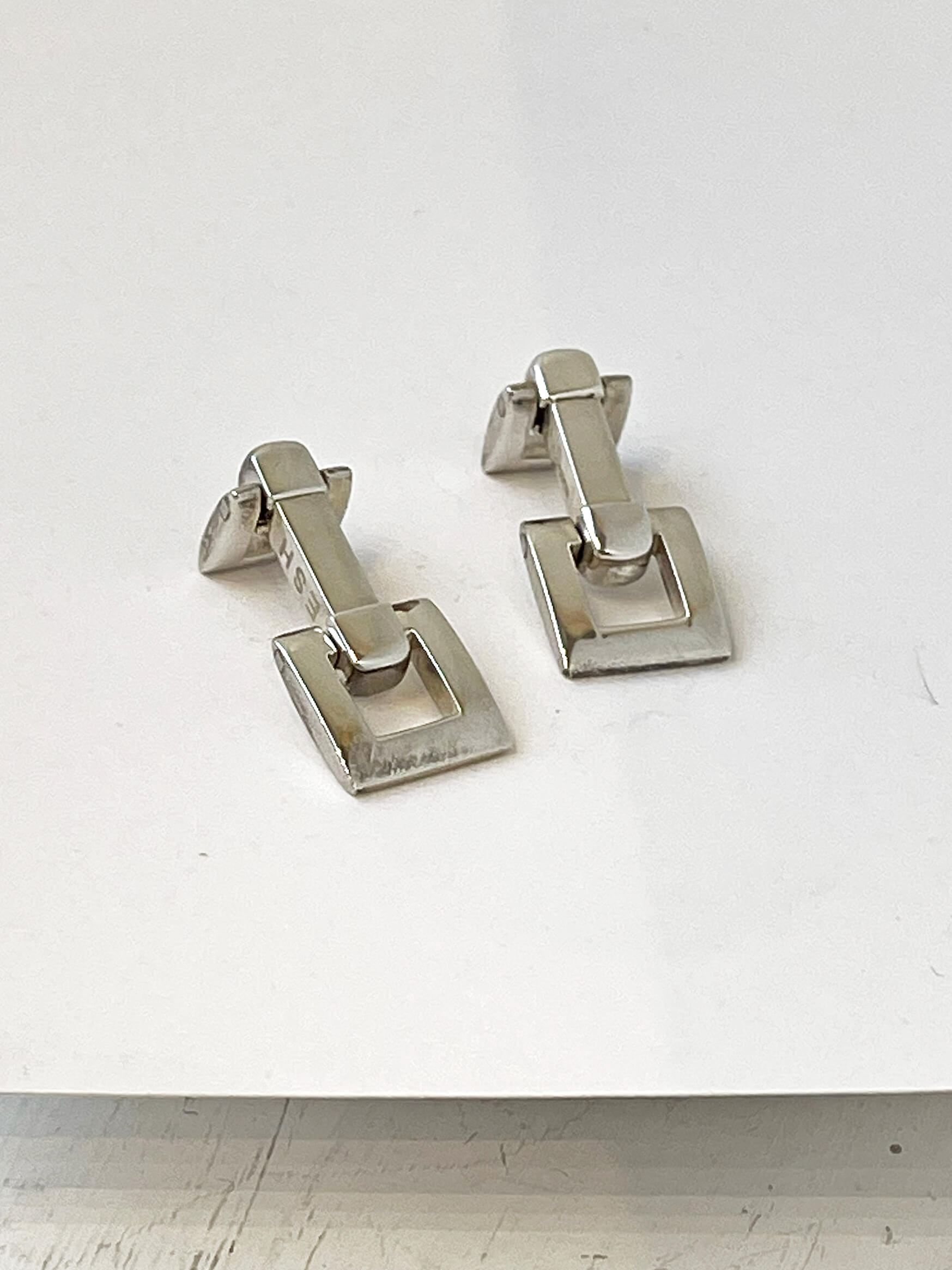 Manchetknapper i sølv "Palermo"