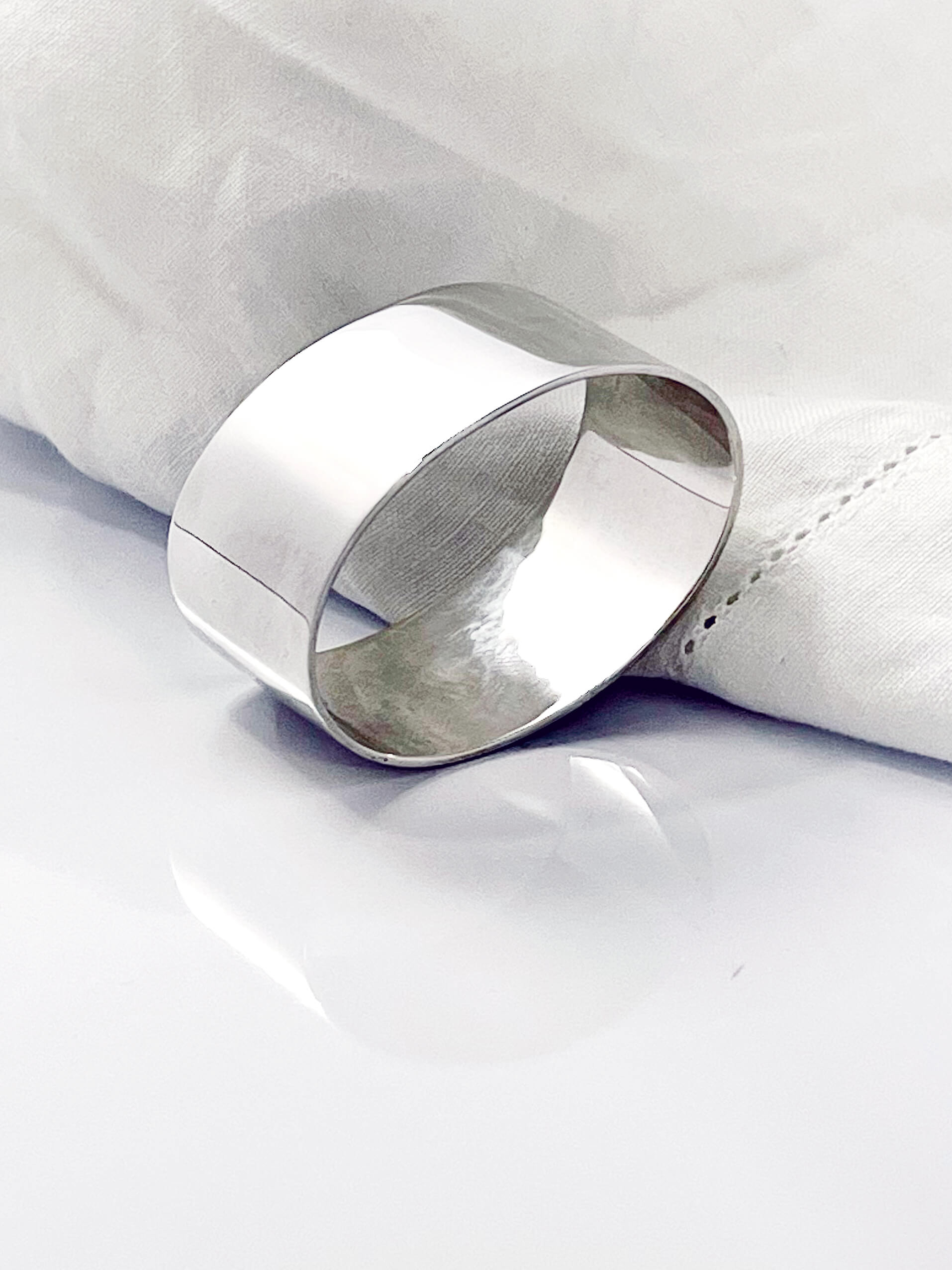 Servietring i sølv "Oscar"