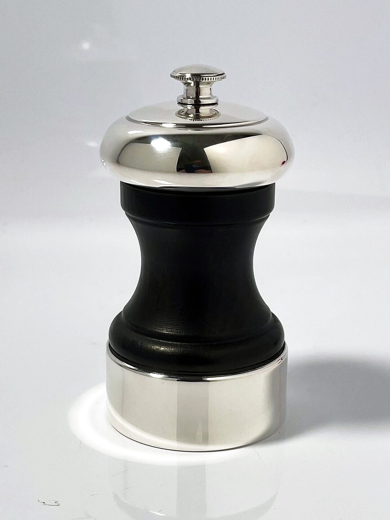 Peberkværn i Ibenholt / sølv "Cameron"