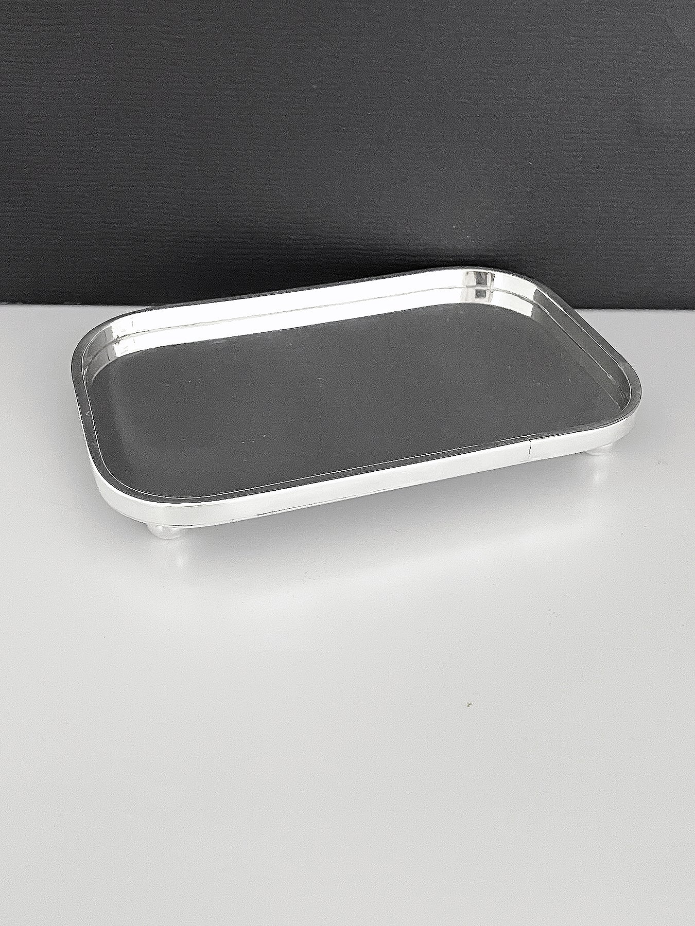 Vintage lille bakke i sølvplet "Milton"