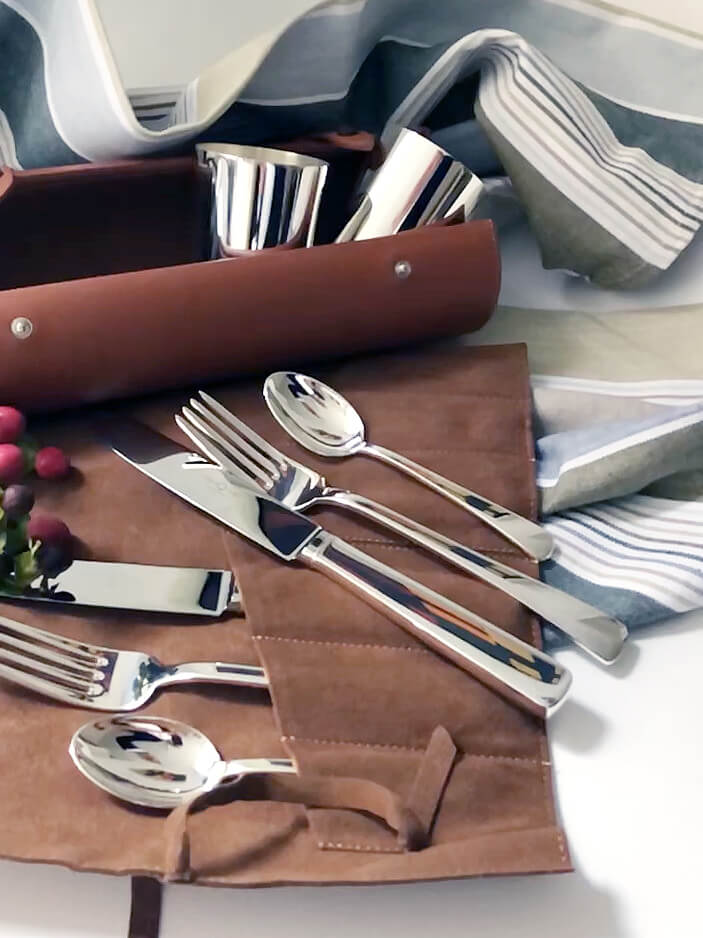 Picnic for to "Bauhaus" sølvplet