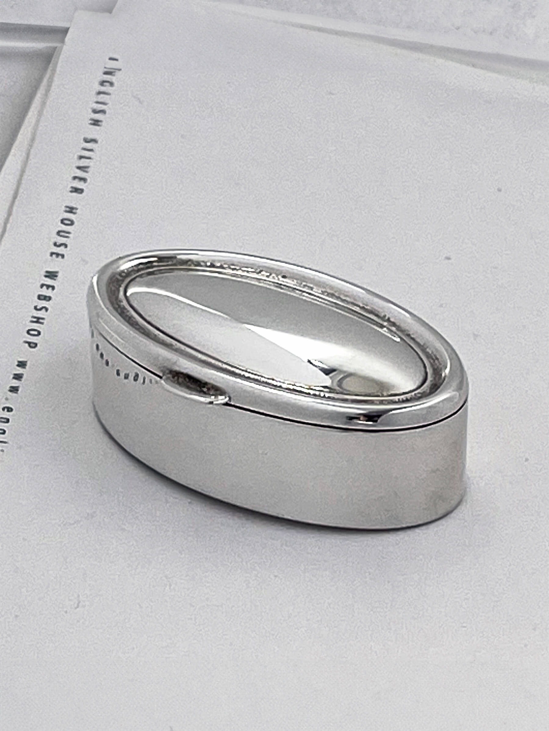 Pilleæsker i sølv "Mia"