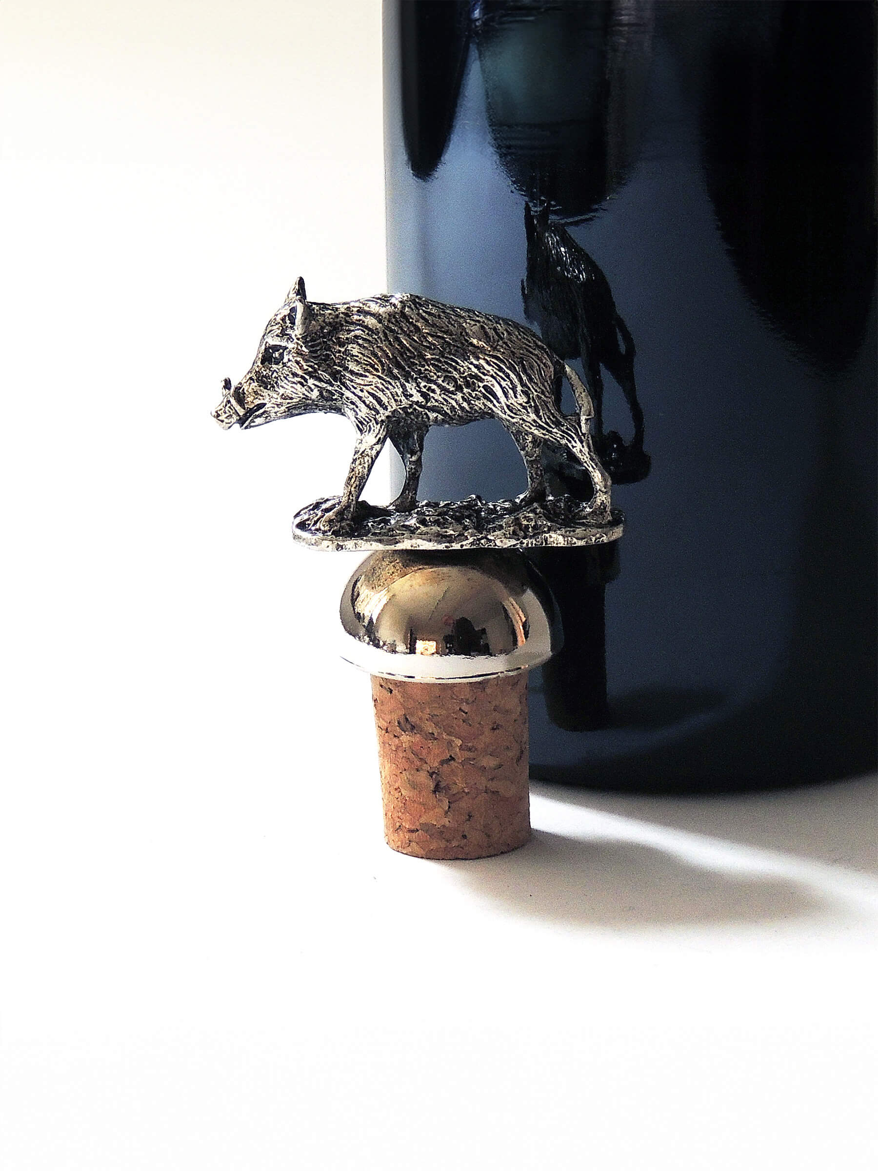 Prop i sølvplet "Vildsvineunge"