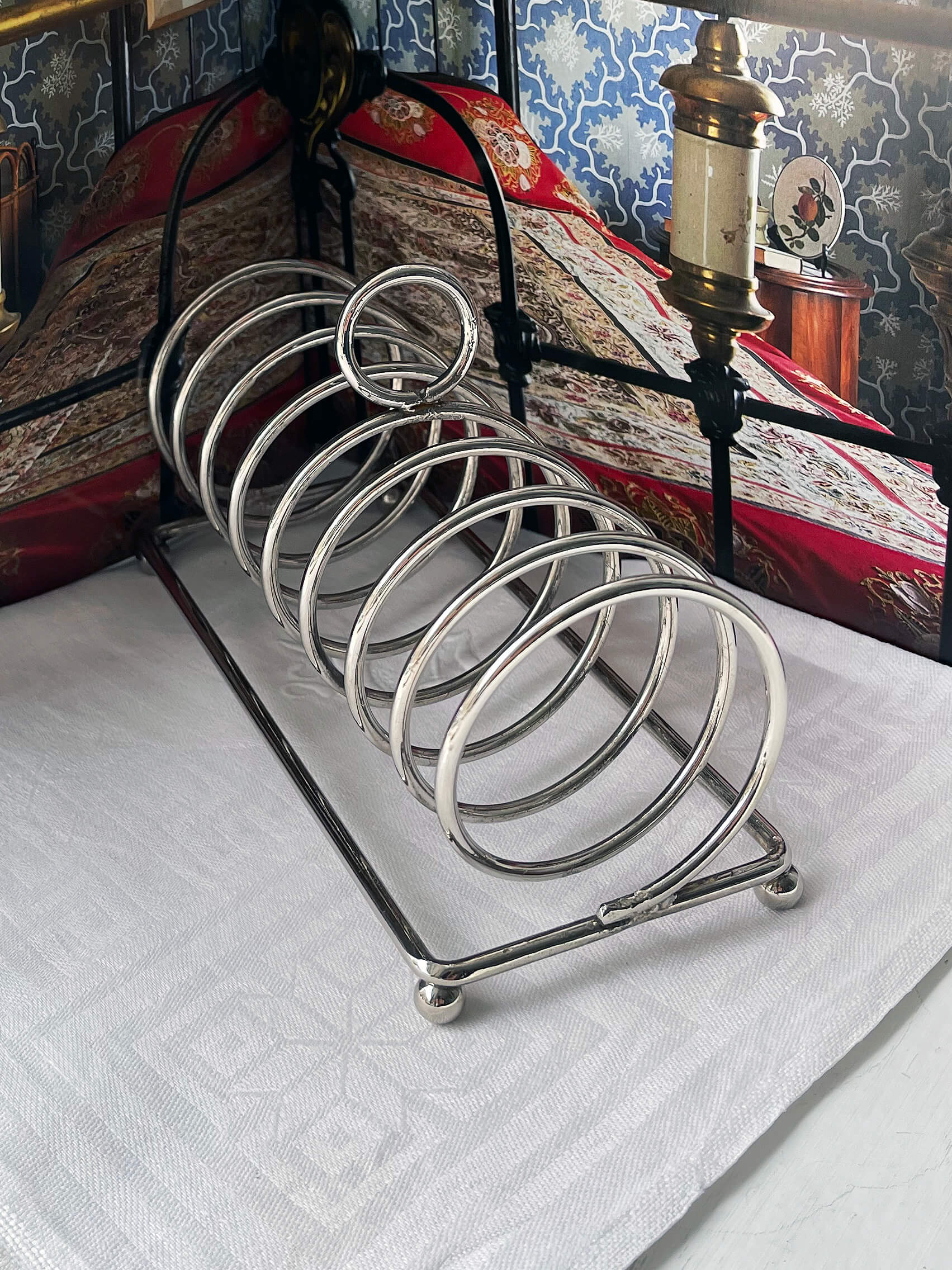 Toast Rack i sølvplet "Dublin"