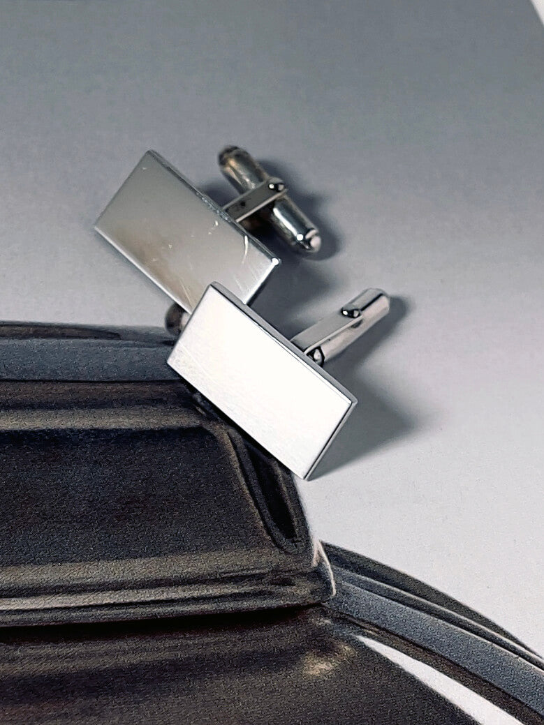 Manchetknapper i sølv "Lucas"