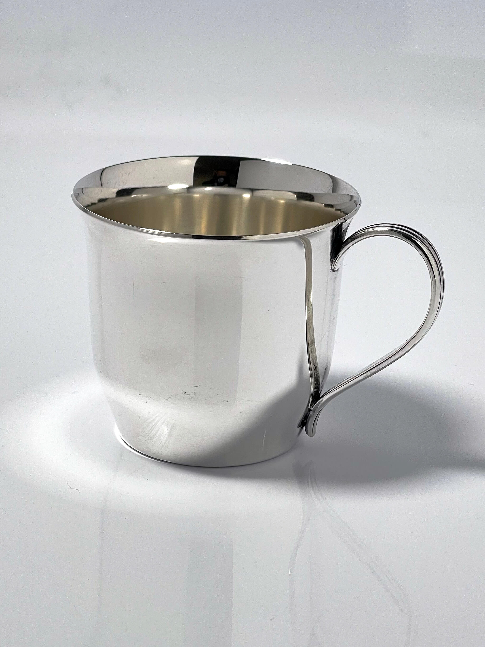 Dåbskrus i sølv"Akaleje"