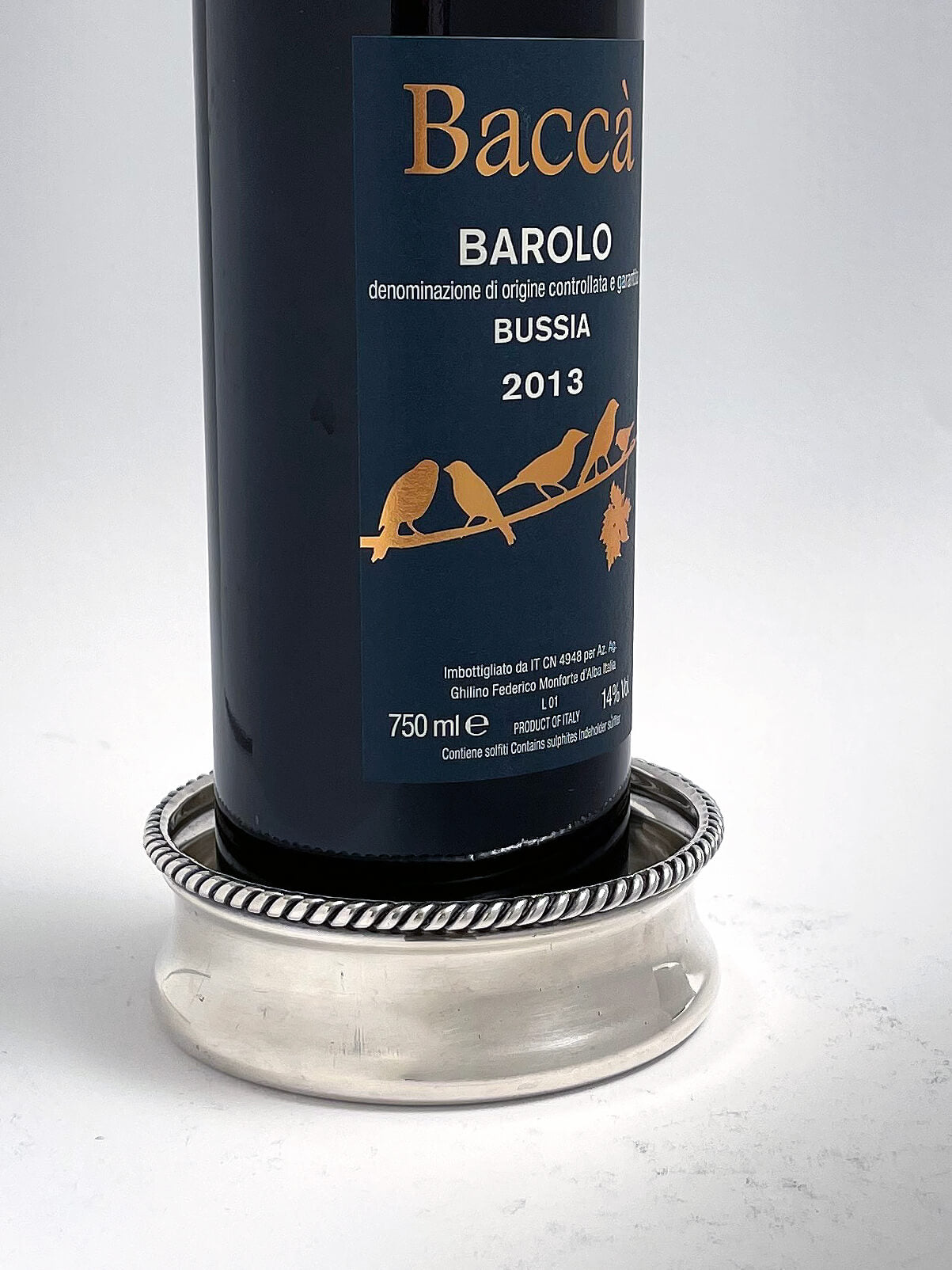 Vinbakke i sølv "Greece"