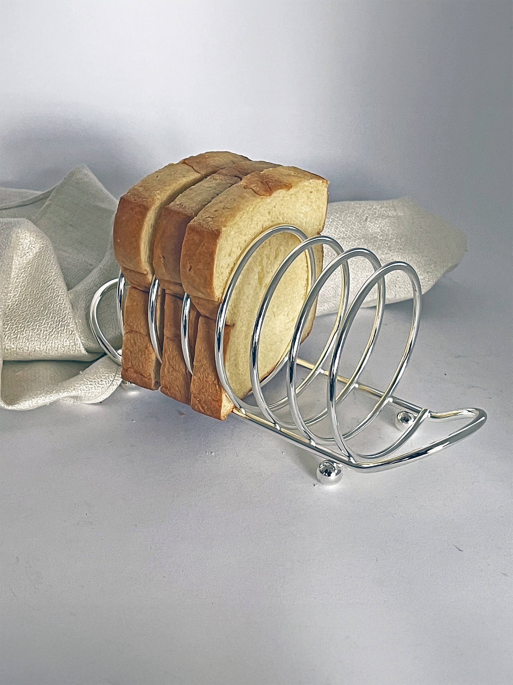 Toast Rack i sølvplet "Breakfast"