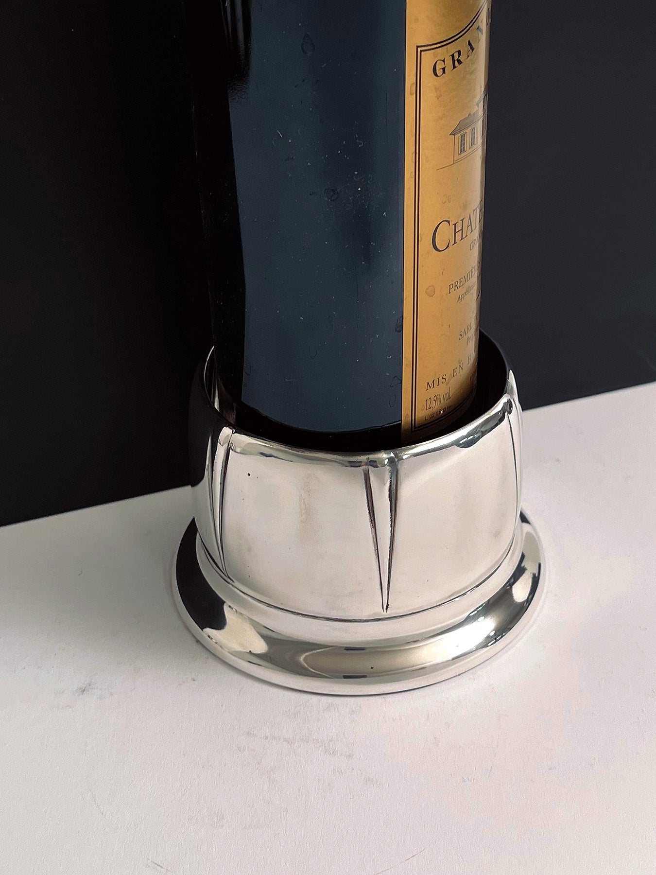 Vinbakke Art Deco,  sølvplet